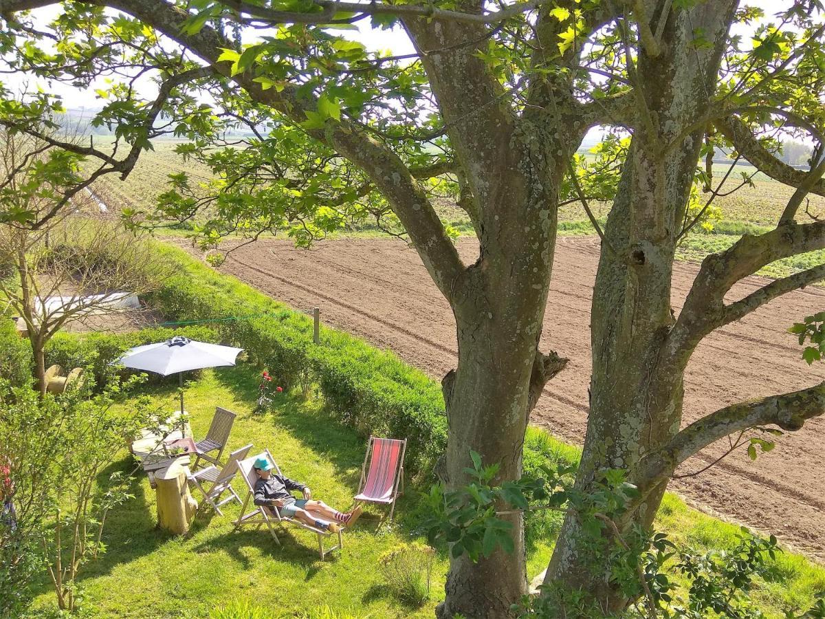 La grange aux lièvres, gîtes Kerdoel Cléder Extérieur photo