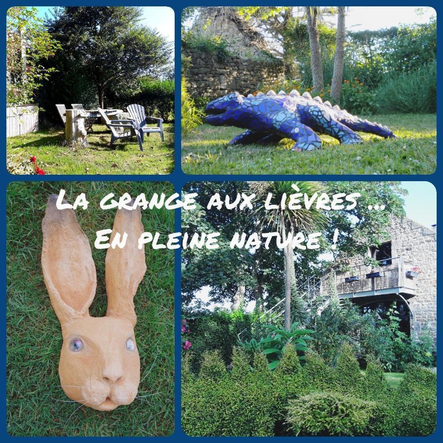 La grange aux lièvres, gîtes Kerdoel Cléder Extérieur photo